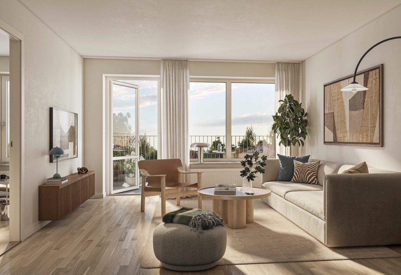 Bostadsbild från Rågslussen, Pågående i Kungsängen, Uppsala