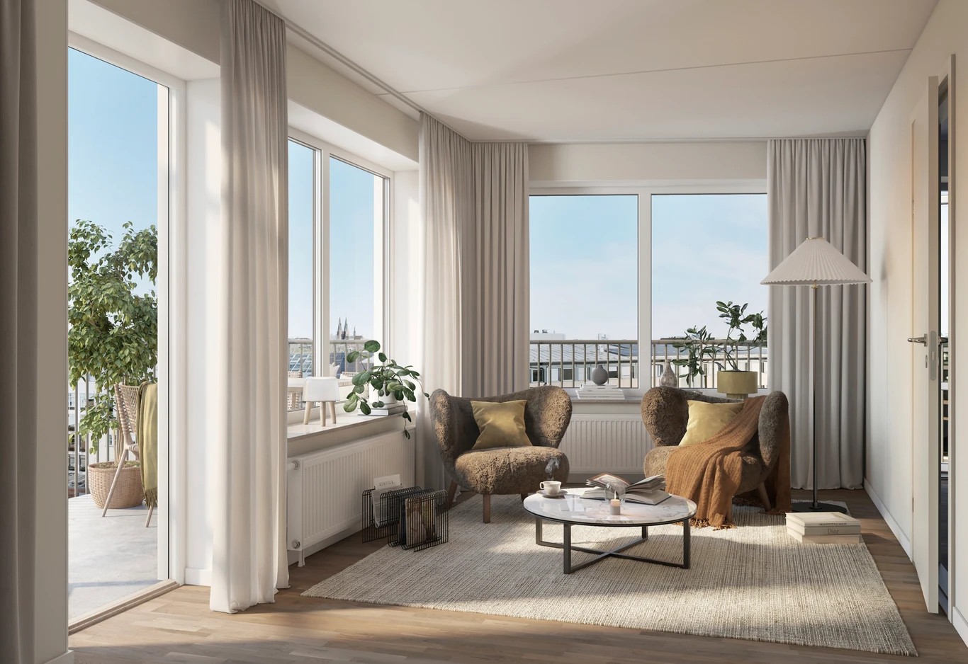 Bostadsbild från Rågslussen, Pågående i Kungsängen, Uppsala