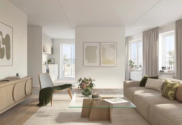 Bostadsbild från Rågslussen, Pågående i Kungsängen, Uppsala