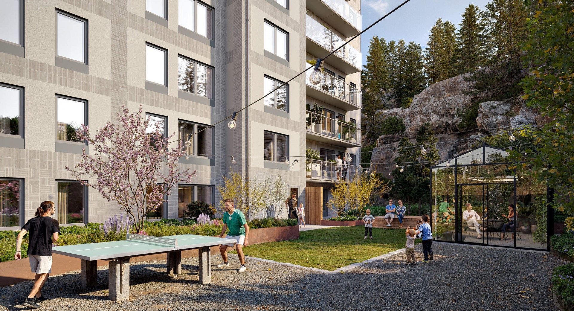 Bostadsbild från Glimmer i Tollare, Pågående i Saltsjö-Boo, Nacka