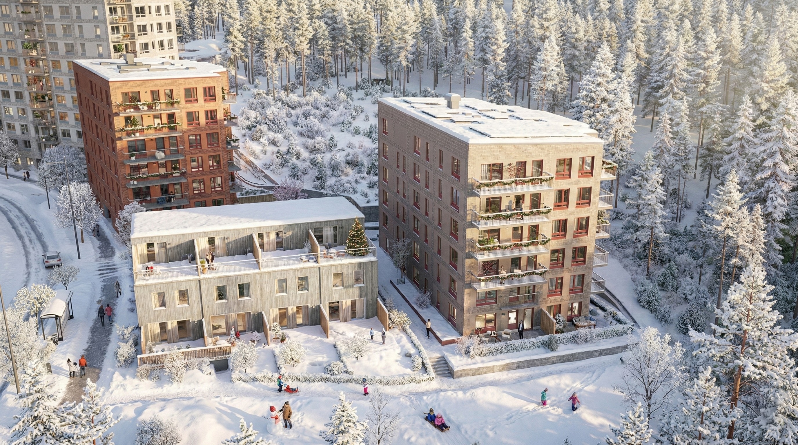 Bostadsbild från Glimmer i Tollare, Pågående i Saltsjö-Boo, Nacka