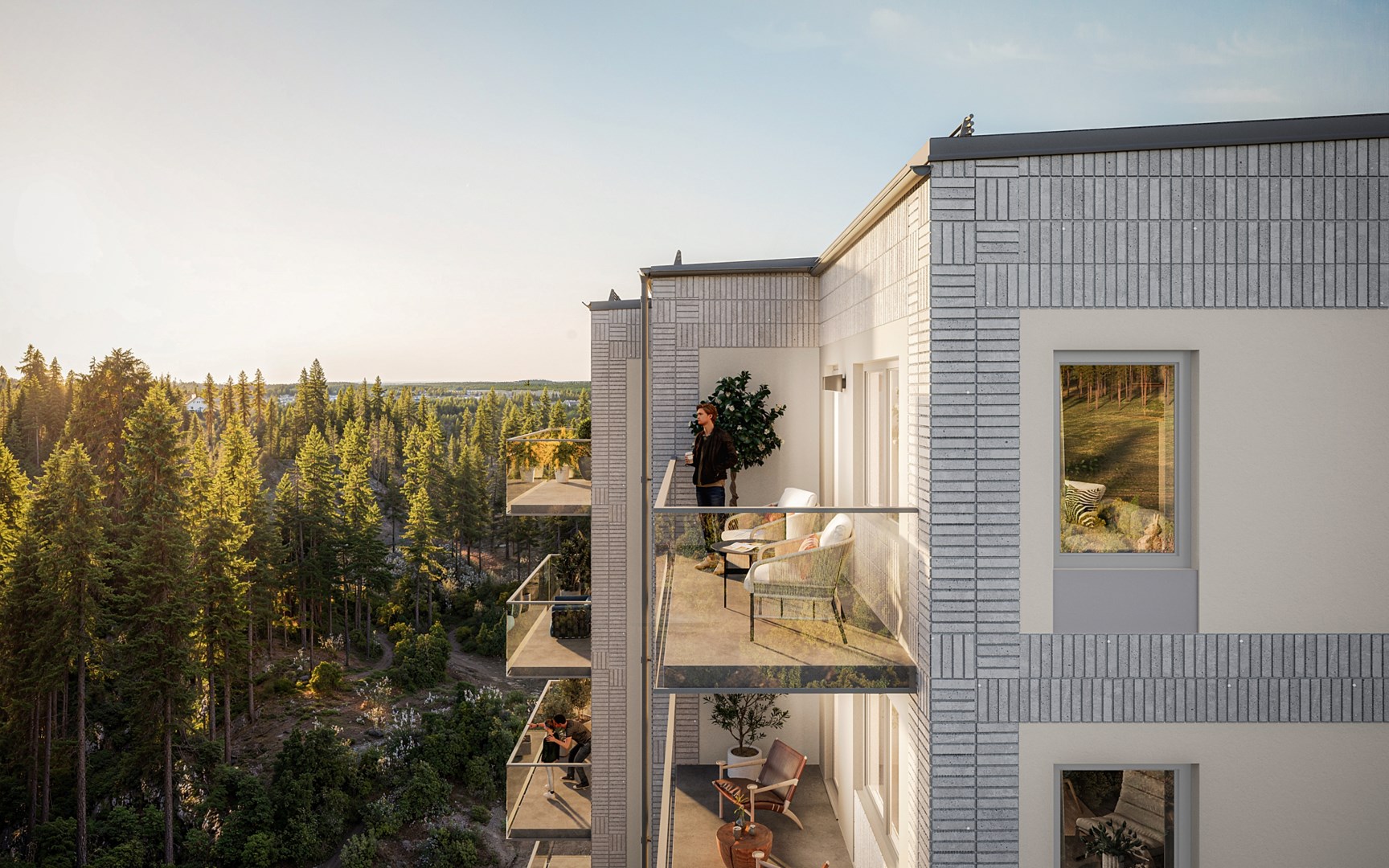 Bostadsbild från Glimmer i Tollare, Pågående i Saltsjö-Boo, Nacka