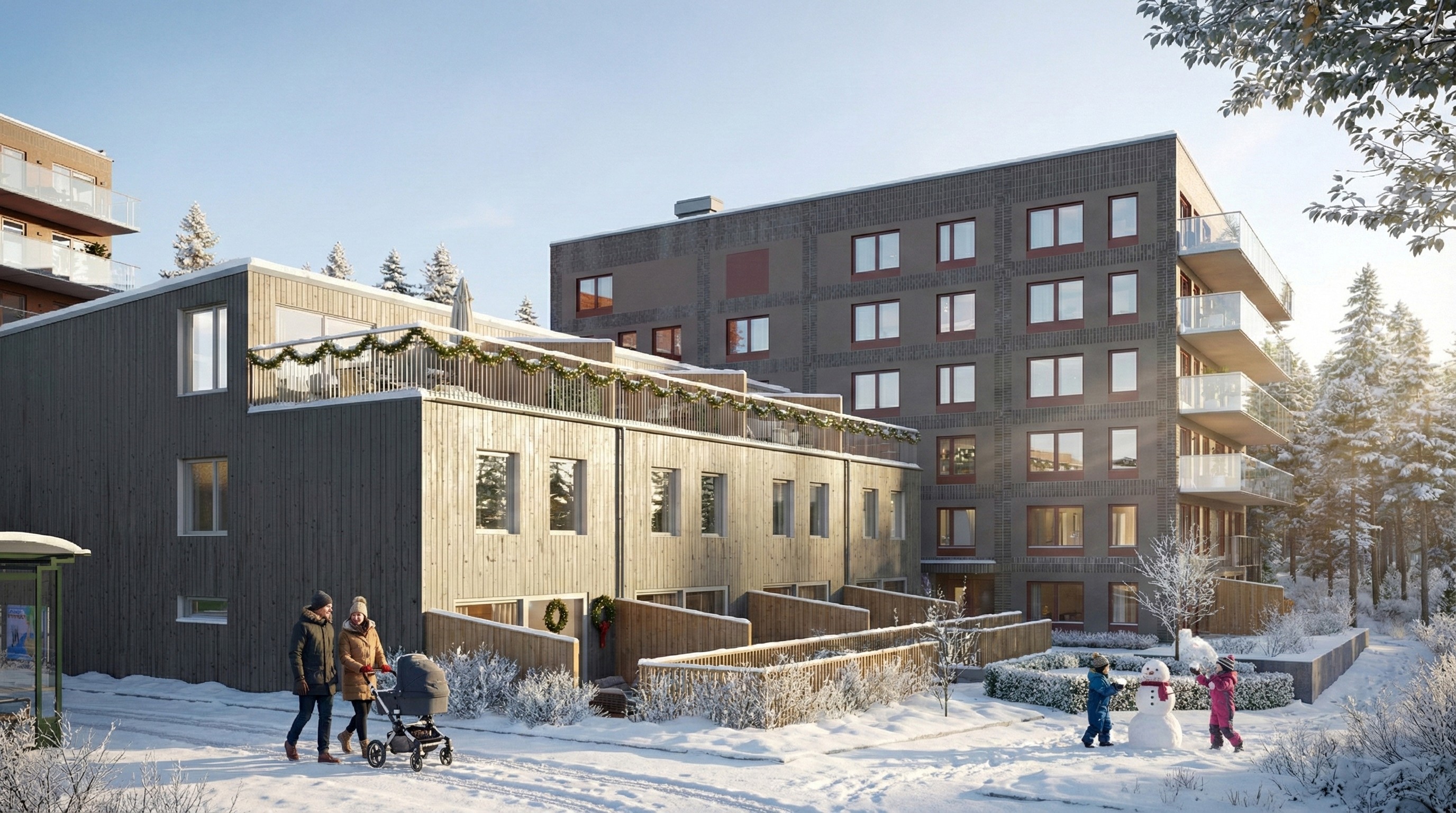 Bostadsbild från Glimmer i Tollare, Pågående i Saltsjö-Boo, Nacka