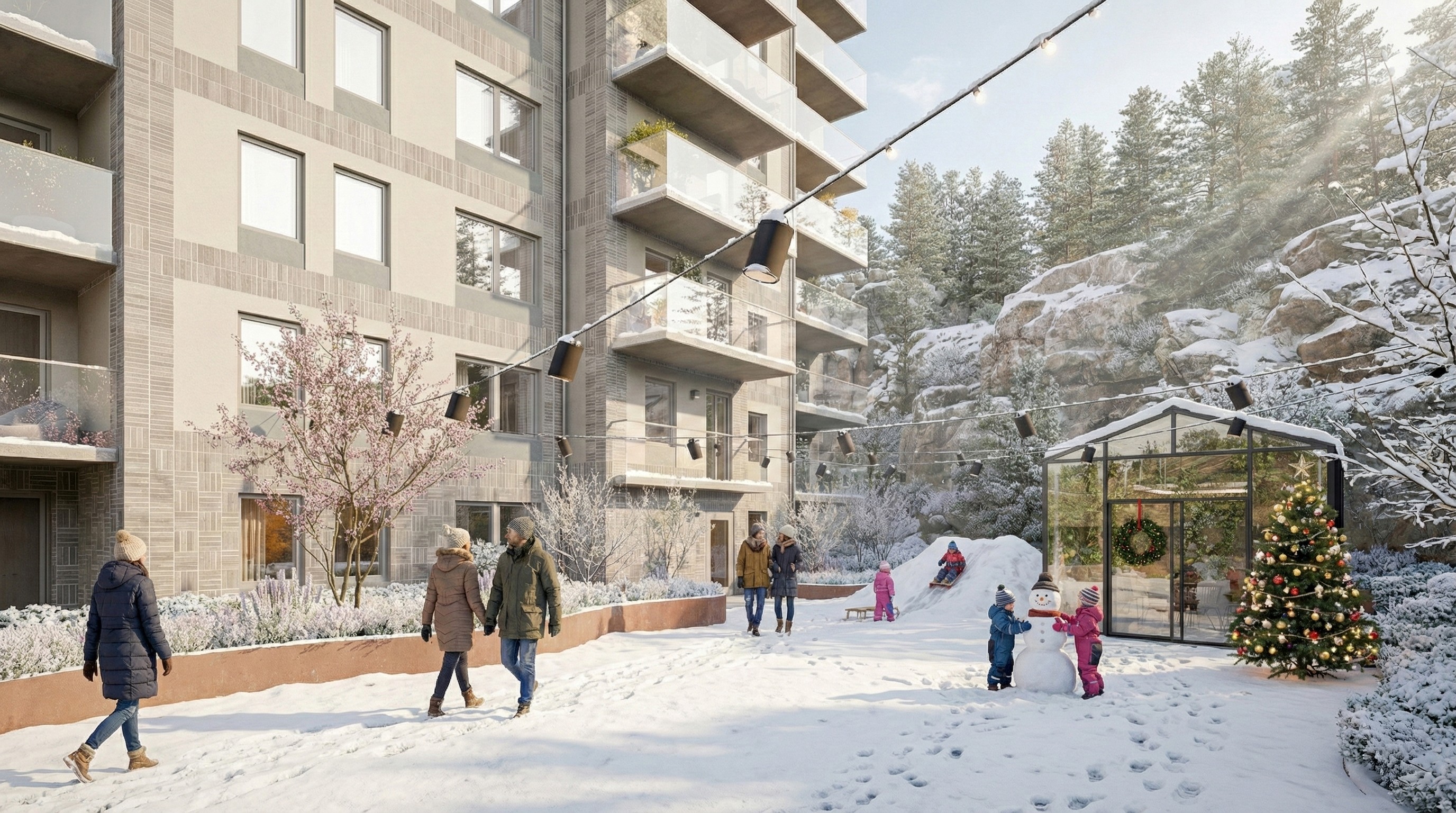 Bostadsbild från Glimmer i Tollare, Pågående i Saltsjö-Boo, Nacka