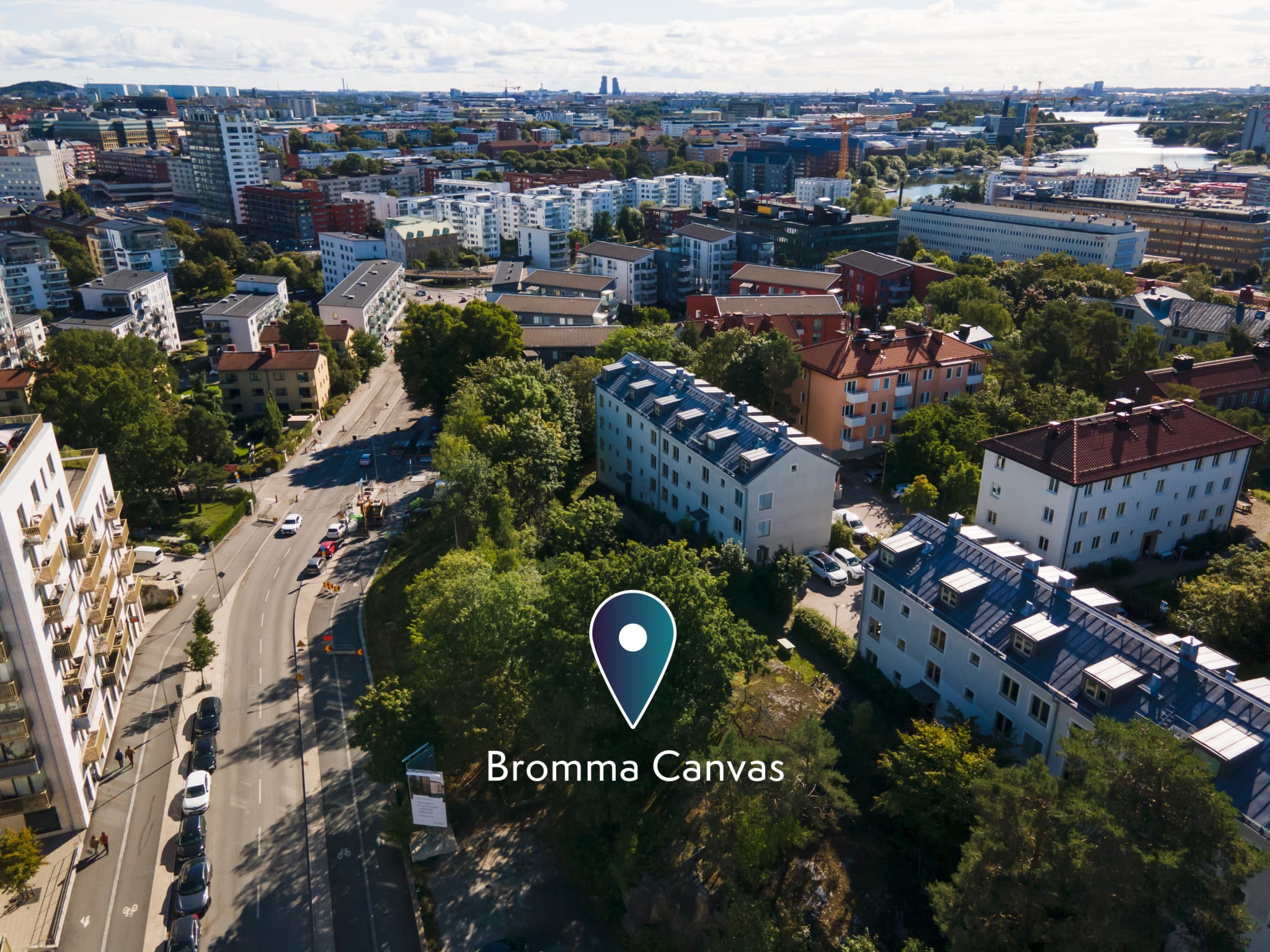 Bostadsbild från Bromma Canvas, Pågående i Bromma - Mariehäll, Stockholm