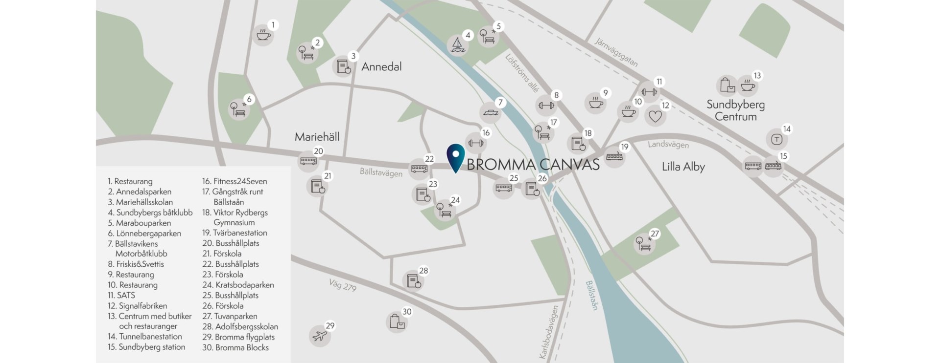 Bostadsbild från Bromma Canvas, Kommande i Bromma - Mariehäll, Stockholm