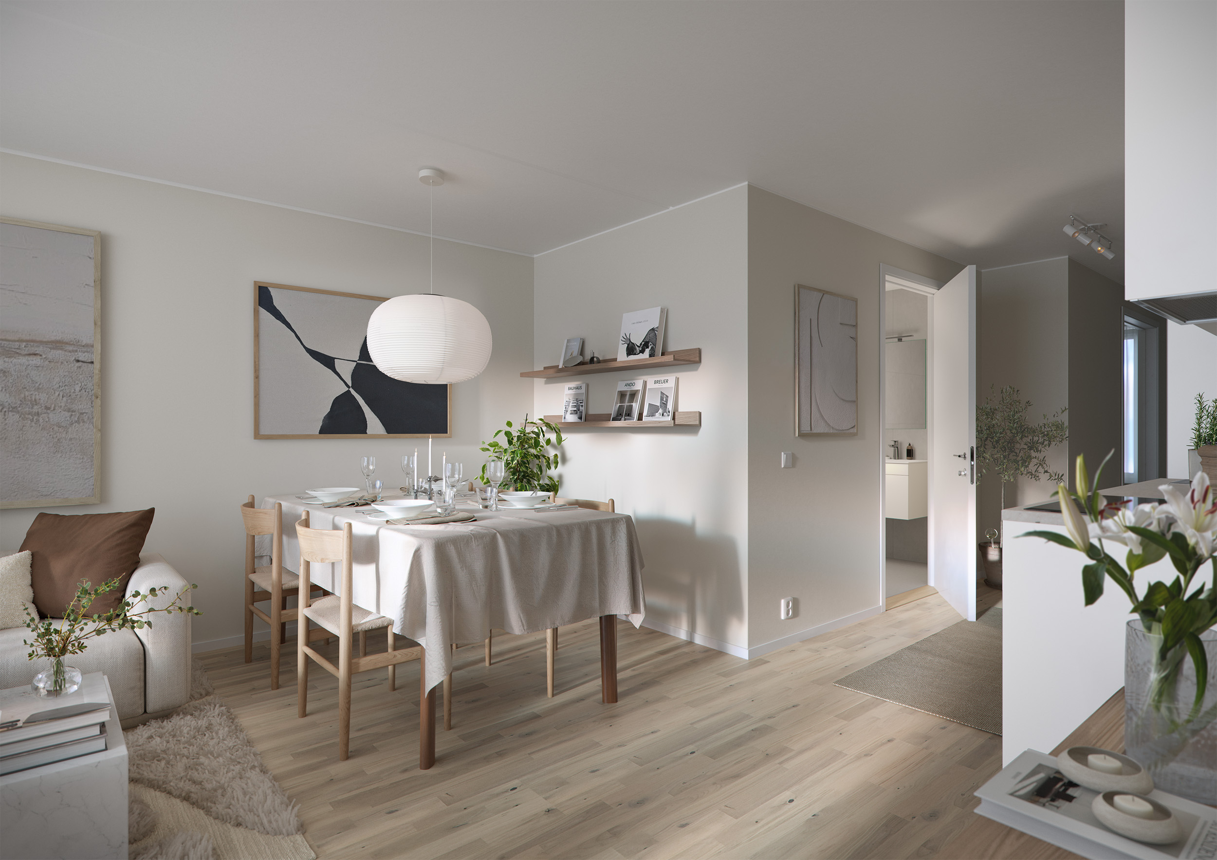Bostadsbild från Karaktären, Pågående i Veddestaden, Järfälla