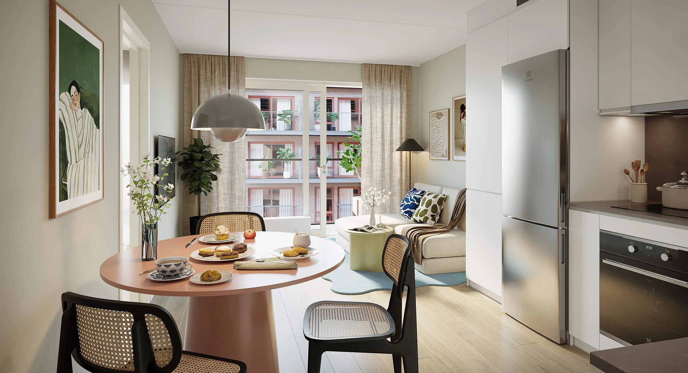 Bostadsbild från Klockaren i Luthagen, Pågående i Luthagen, Uppsala