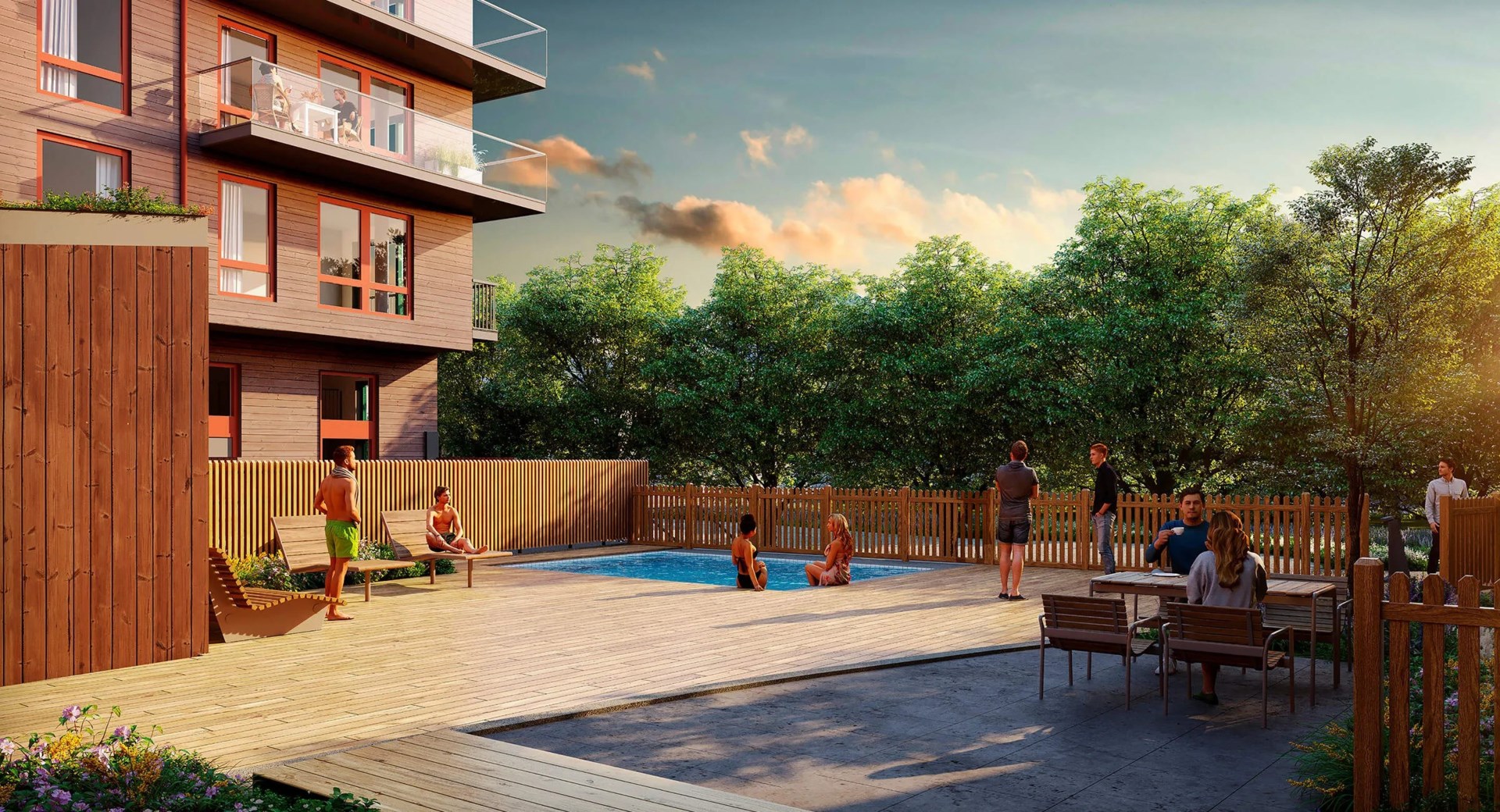 Bostadsbild från Klockaren i Luthagen, Pågående i Luthagen, Uppsala