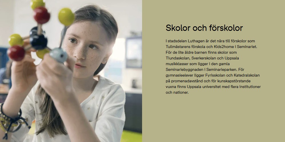 Bostadsbild från Klockaren i Luthagen, Pågående i Luthagen, Uppsala