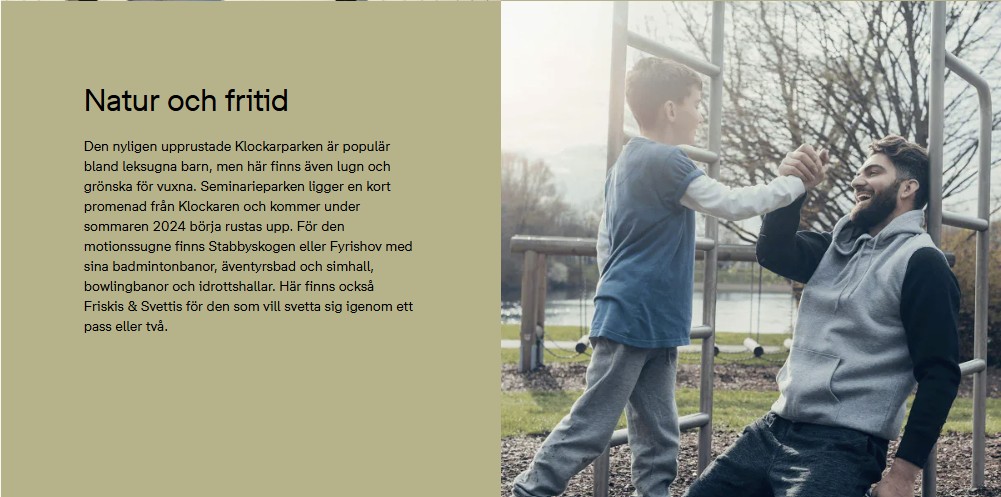 Bostadsbild från Klockaren i Luthagen, Pågående i Luthagen, Uppsala