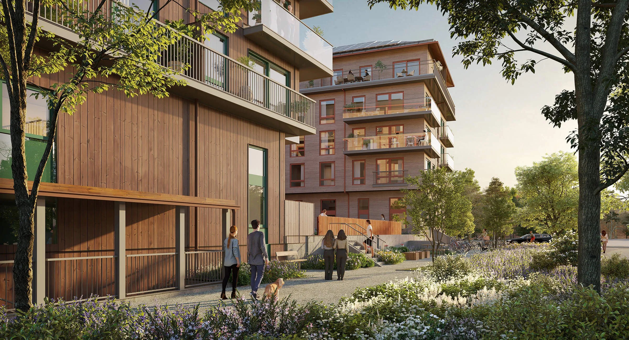 Bostadsbild från Klockaren i Luthagen, Pågående i Luthagen, Uppsala