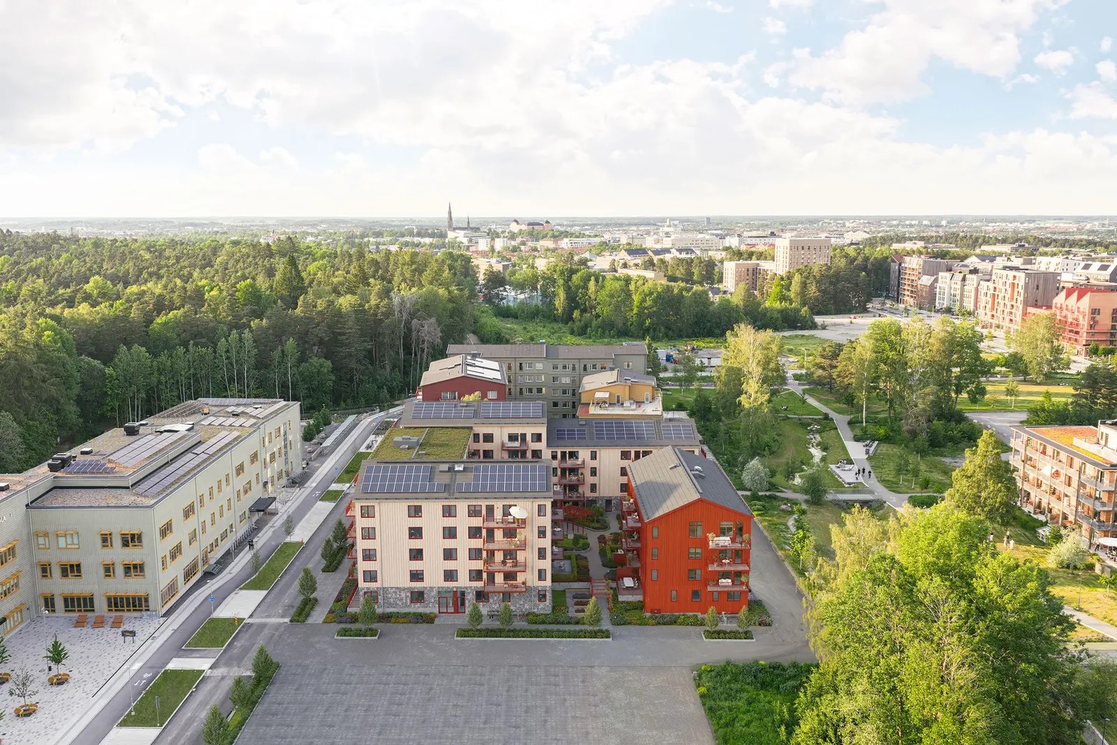 Bostadsbild från Bonica, Pågående i Rosendal, Uppsala