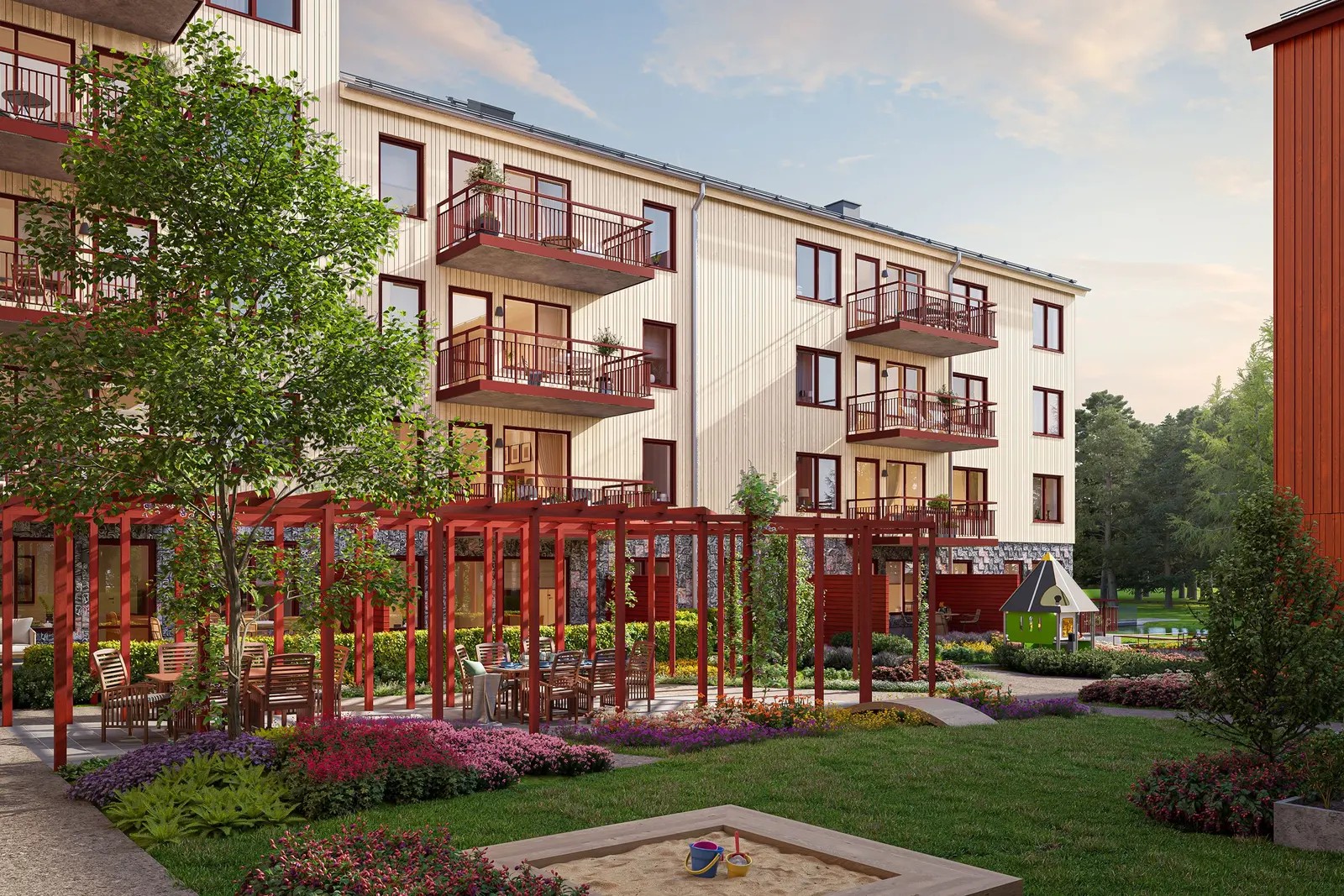 Bostadsbild från Bonica, Pågående i Rosendal, Uppsala