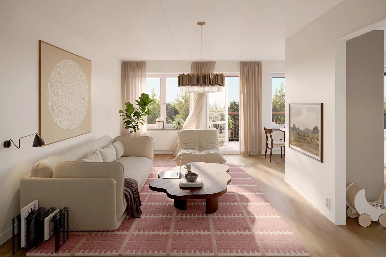 Bostadsbild från Bonica, Pågående i Rosendal, Uppsala