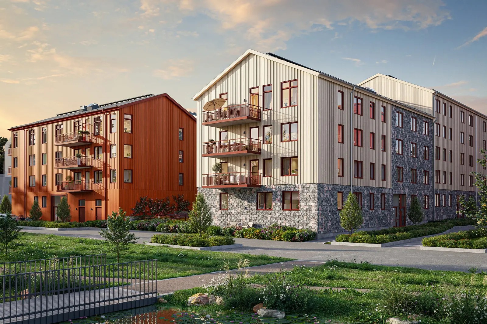 Bostadsbild från Bonica, Pågående i Rosendal, Uppsala