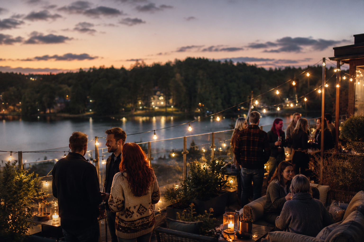 Bostadsbild från Sjöutsikten, Kommande i Väsjön, Sollentuna