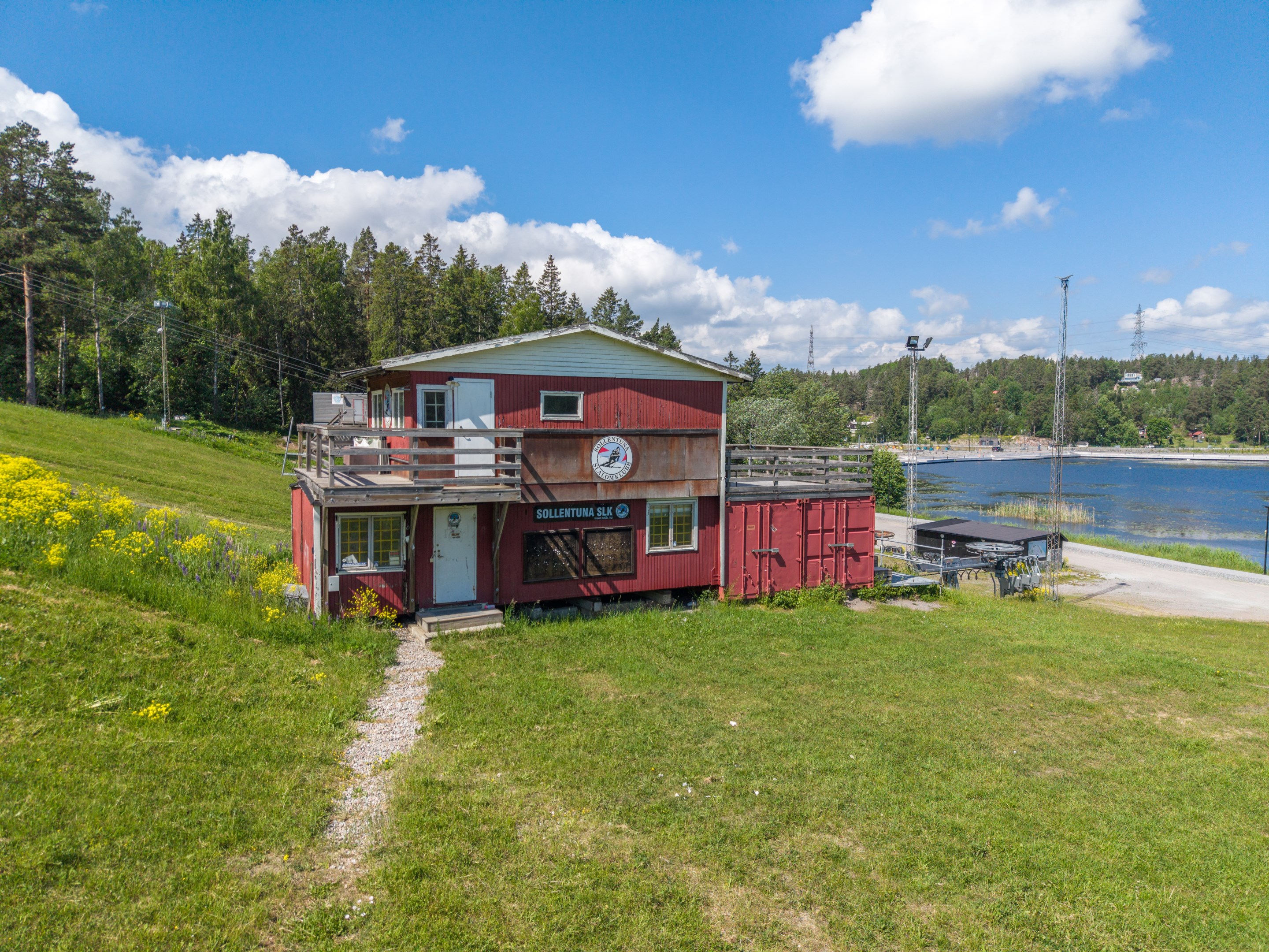 Bostadsbild från Sjöutsikten, Pågående i Väsjön, Sollentuna