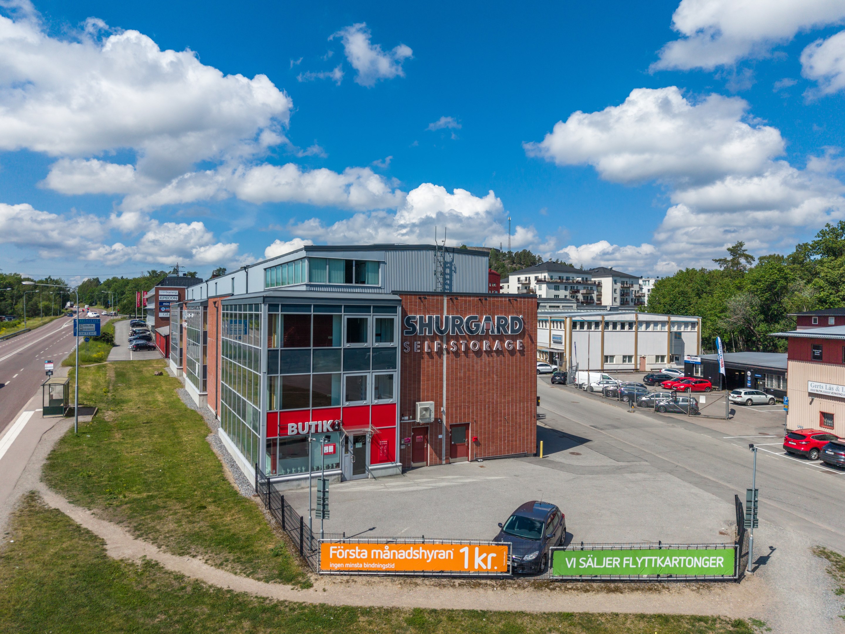 Bostadsbild från Sjöutsikten, Pågående i Väsjön, Sollentuna