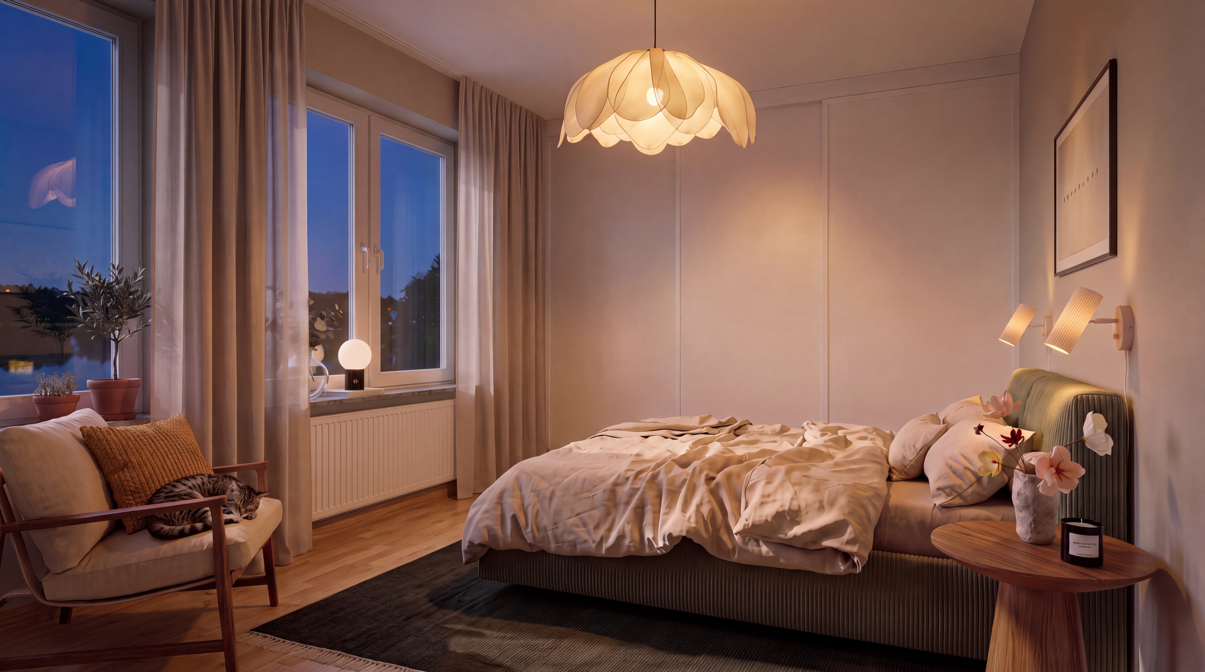 Bostadsbild från Sjöutsikten, Pågående i Väsjön, Sollentuna