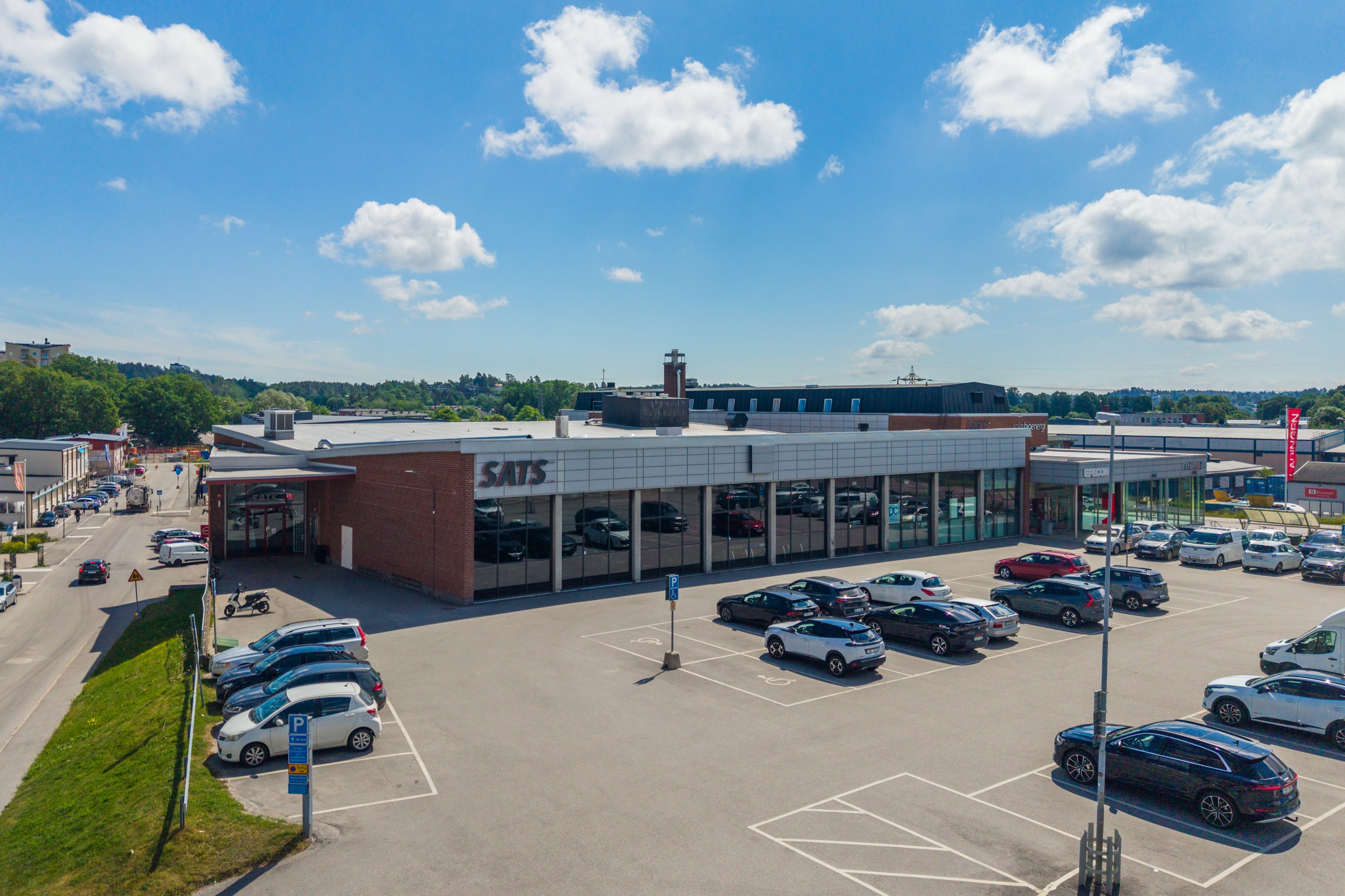 Bostadsbild från Sjöutsikten, Pågående i Väsjön, Sollentuna