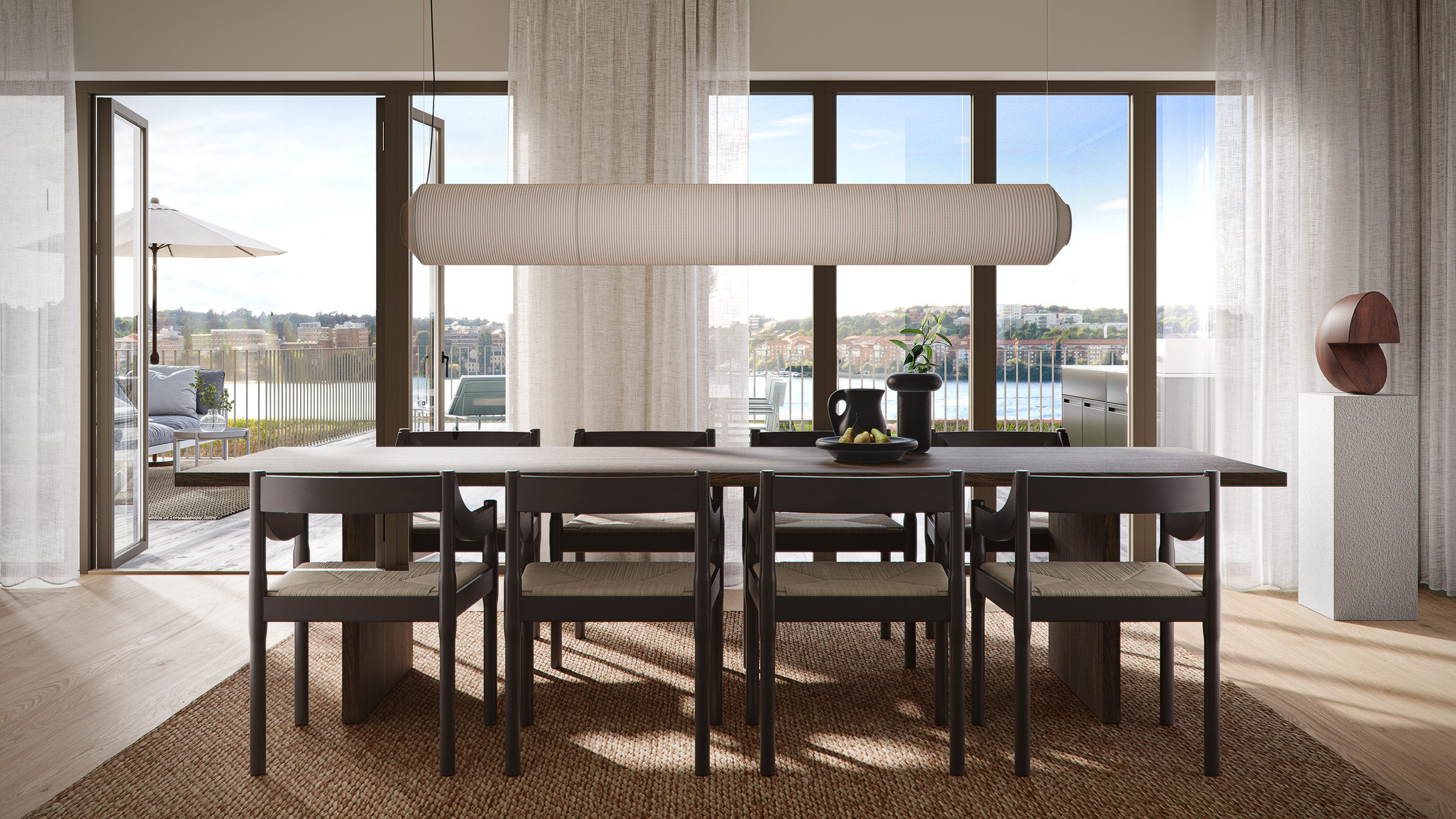 Bostadsbild från Ljusablick, Pågående i Lilla Essingen, Stockholm