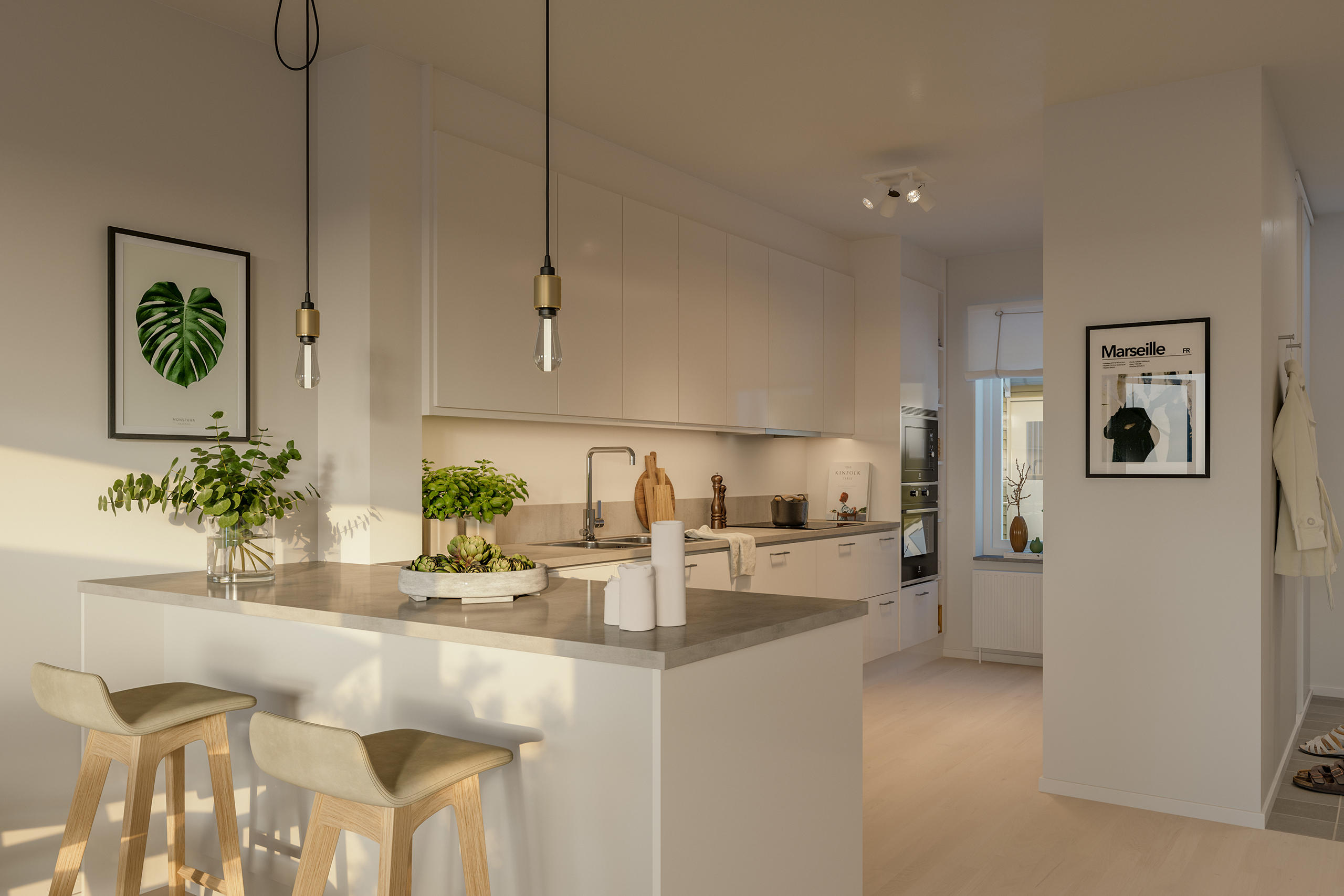 Bostadsbild från Skölsta glänta, Pågående i Skölsta, Uppsala