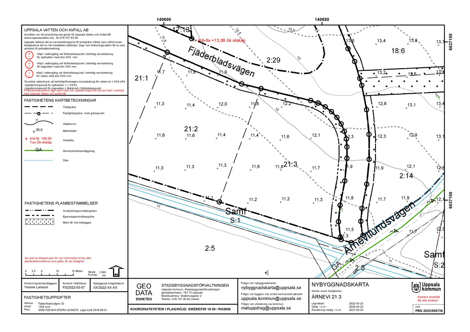 Planlösning från Fjäderbladsvägen 33, Såld i Gunsta, Uppsala