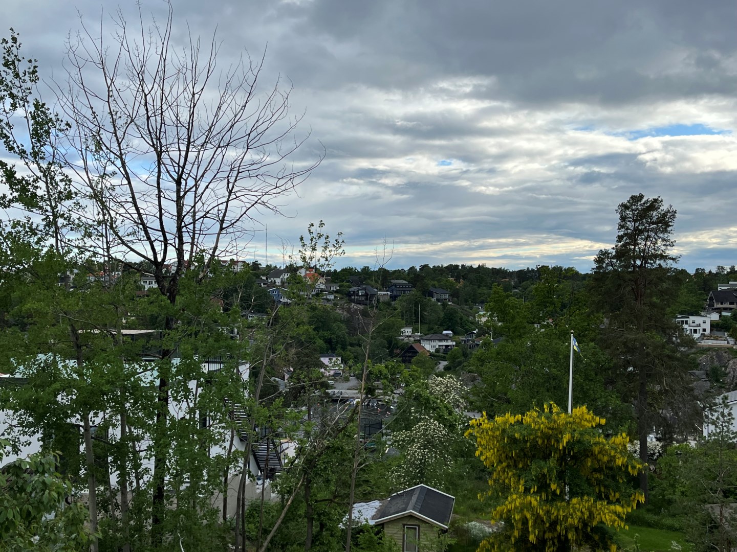 Bostadsbild från Njordvägen 20, Såld i Björknäs, Nacka
