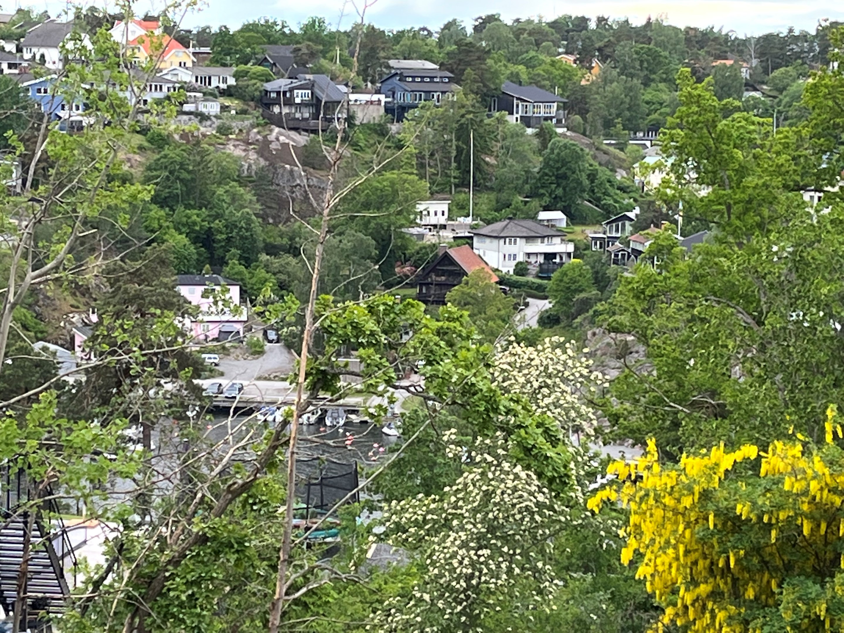 Bostadsbild från Njordvägen 20, Såld i Björknäs, Nacka