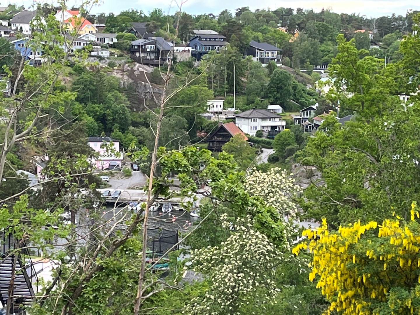 Bostadsbild från Njordvägen 20, Såld i Björknäs, Nacka