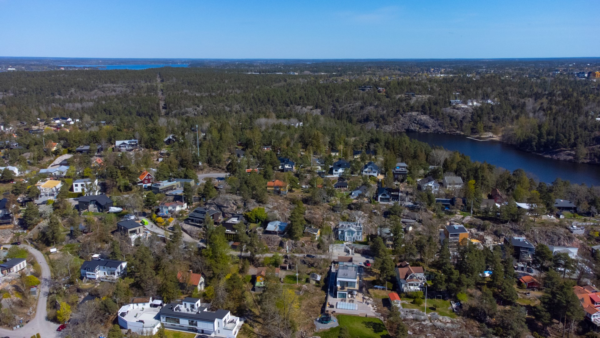 Bostadsbild från Njordvägen 20, Såld i Björknäs, Nacka