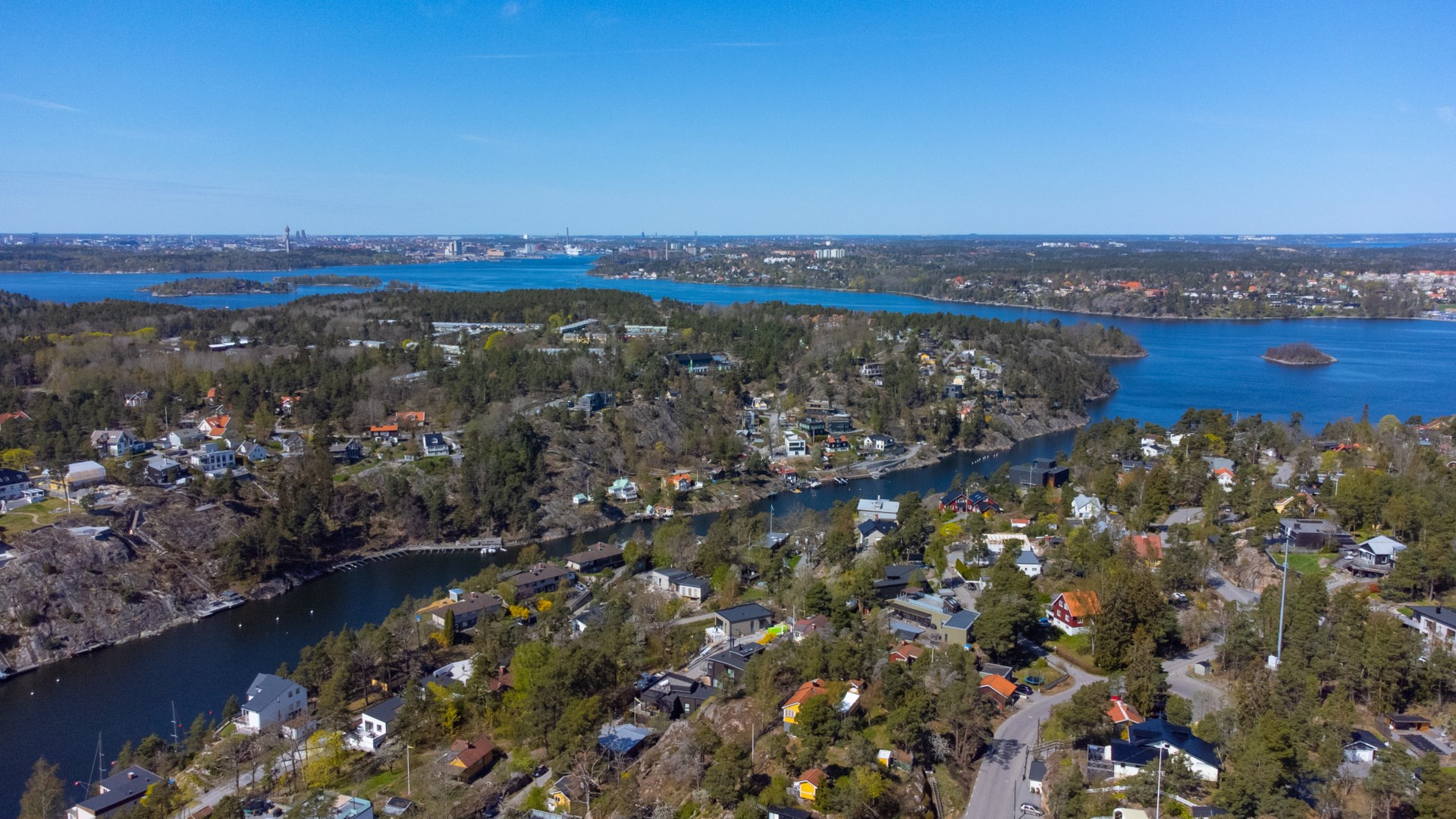Bostadsbild från Njordvägen 20, Såld i Björknäs, Nacka