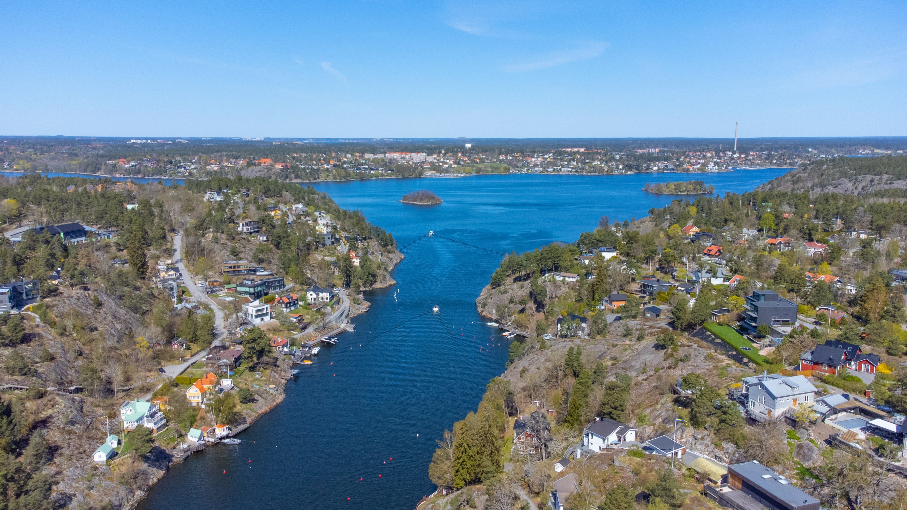 Bostadsbild från Njordvägen 20, Såld i Björknäs, Nacka