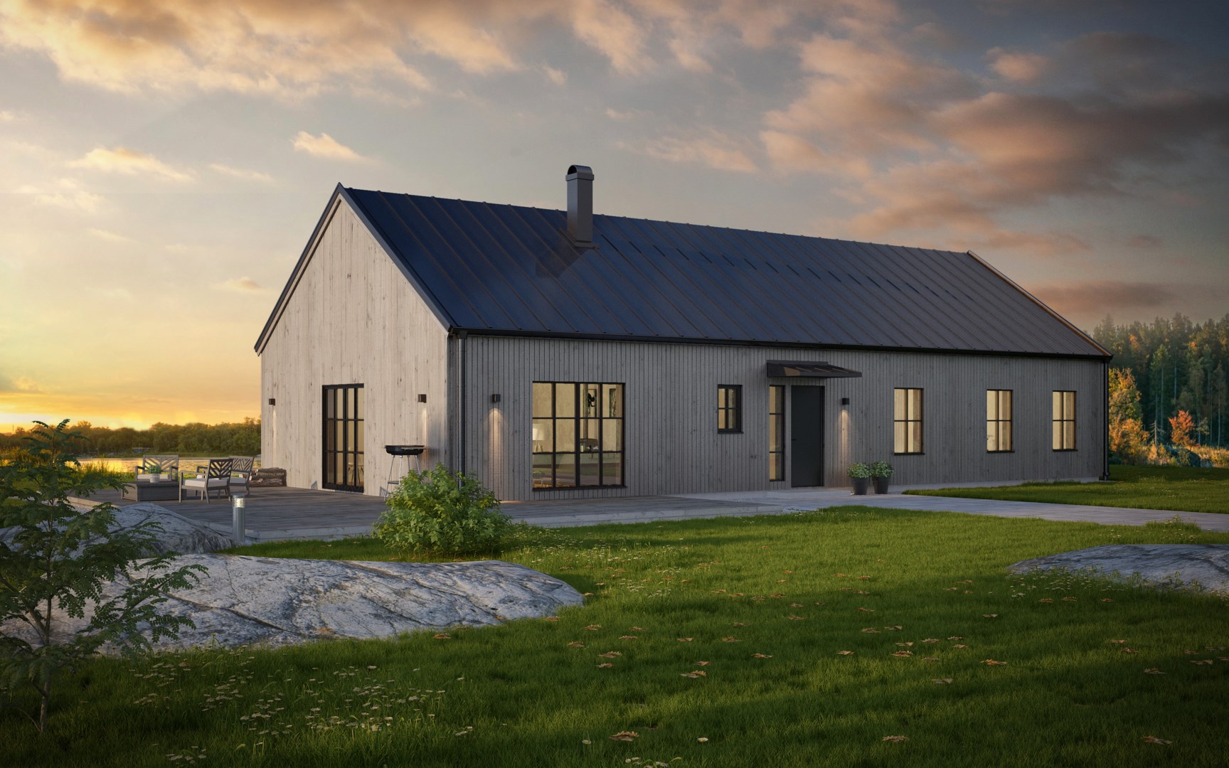 Bostadsbild från Trångbovägen, Till salu i Gunsta, Uppsala