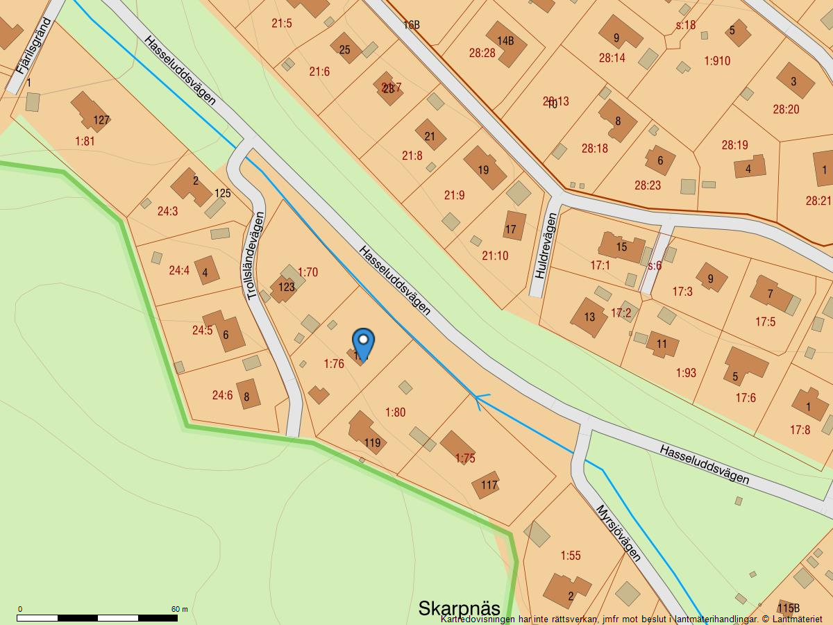Bostadsbild från Hasseluddsvägen 121, Såld i Hasseludden, Nacka
