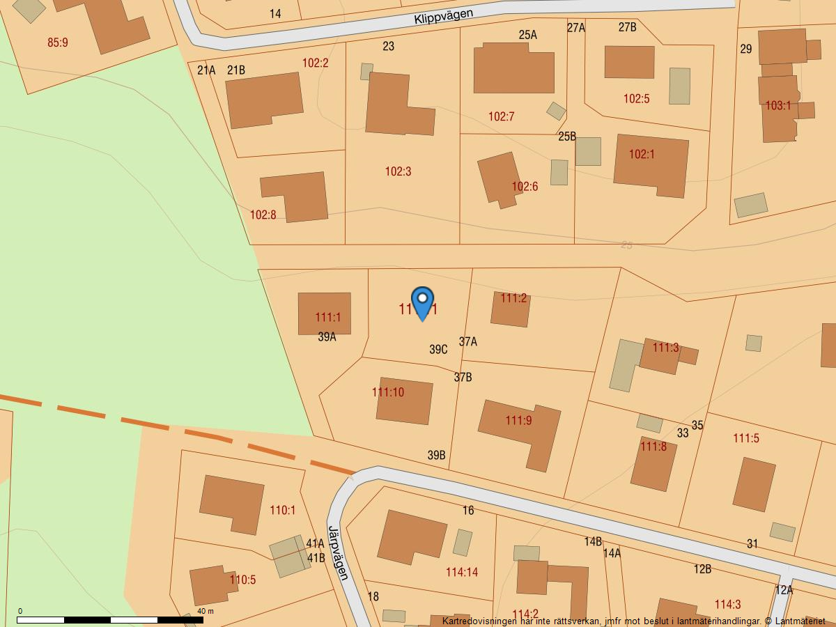 Planlösning från Järpvägen 39C, Såld i Sunnersta, Uppsala