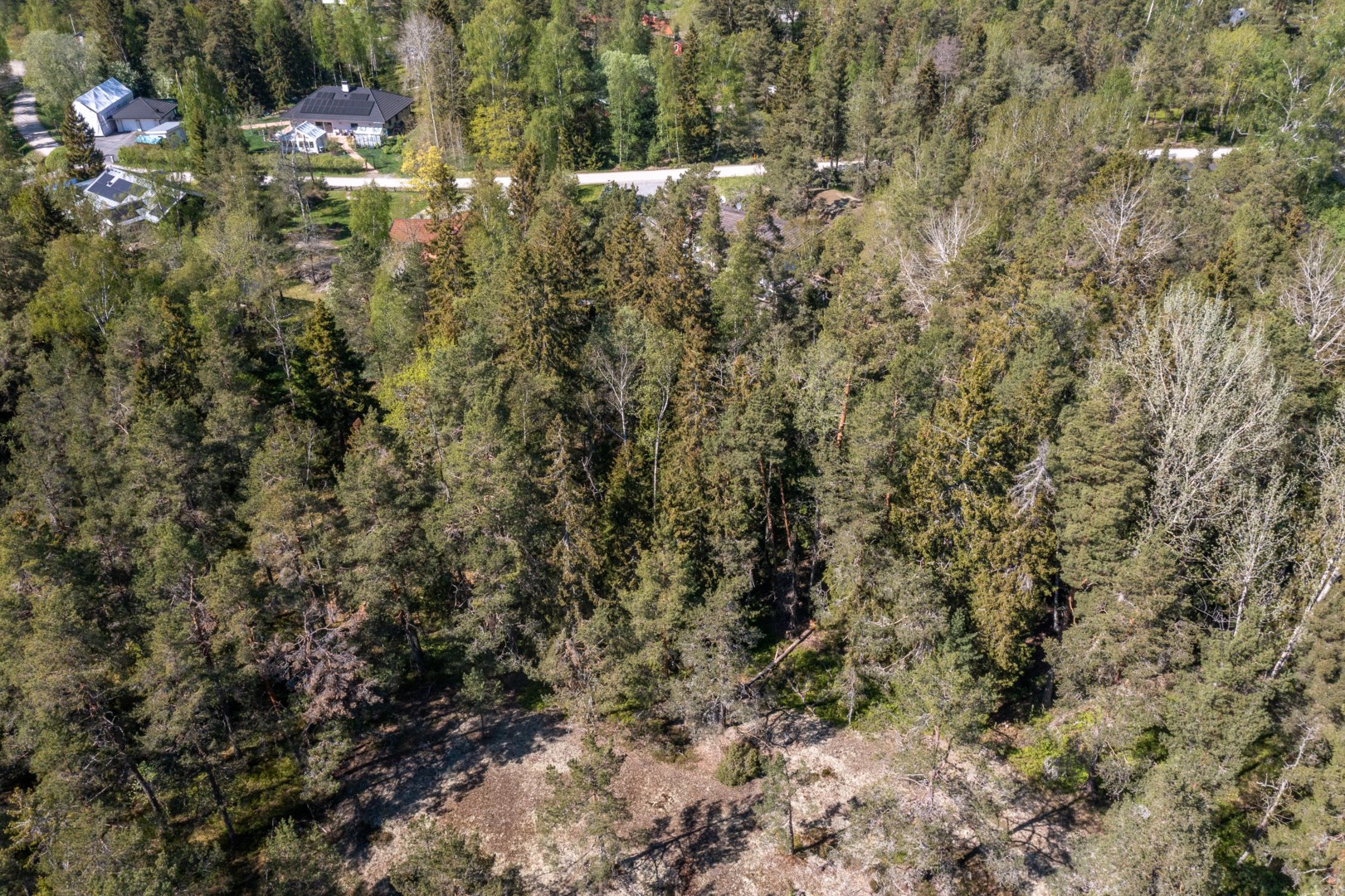 Ryttingevägen 30 - vy från från söder