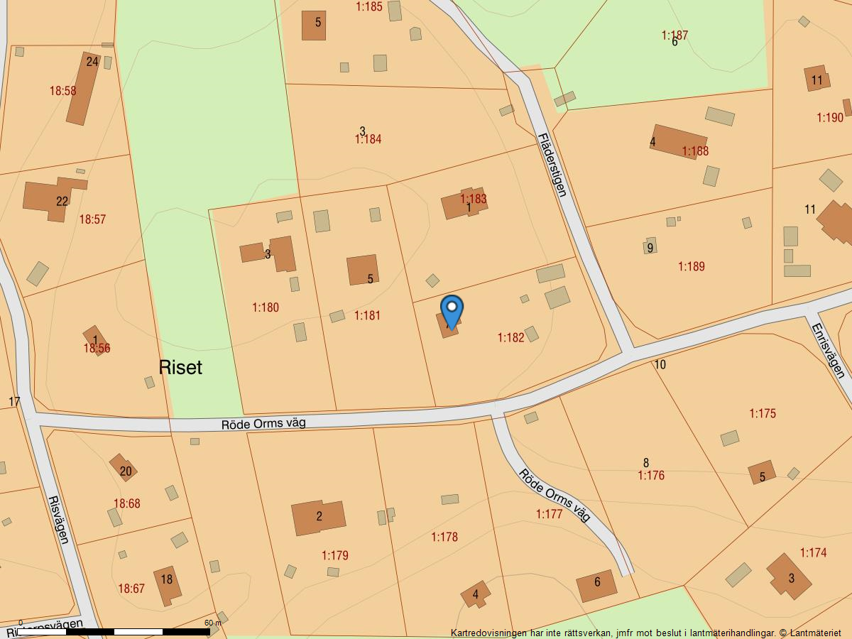 Bostadsbild från Röde orms väg 7, Såld i Vikingshill, Nacka