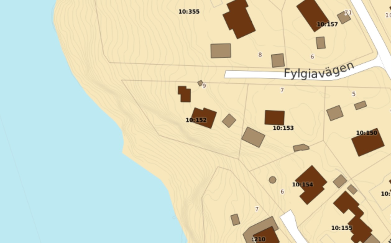 Bostadsbild från Fylgiavägen 9, Såld i Lilla Björknäs, Nacka