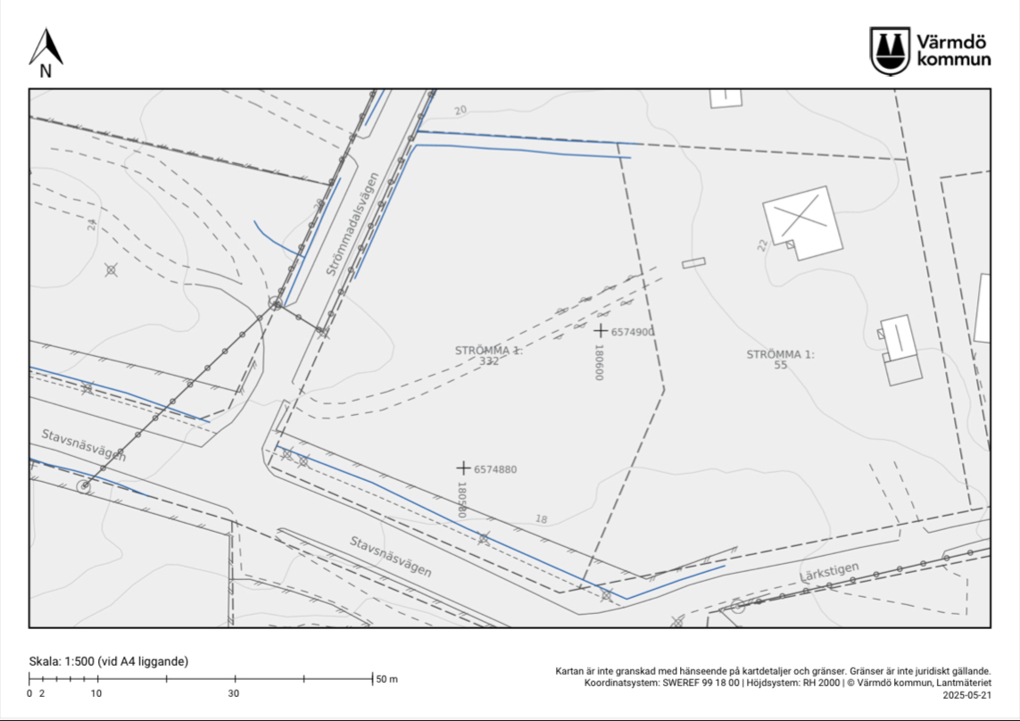 Bostadsbild från Strömmadalsvägen 2, Såld i Strömma, Värmdö