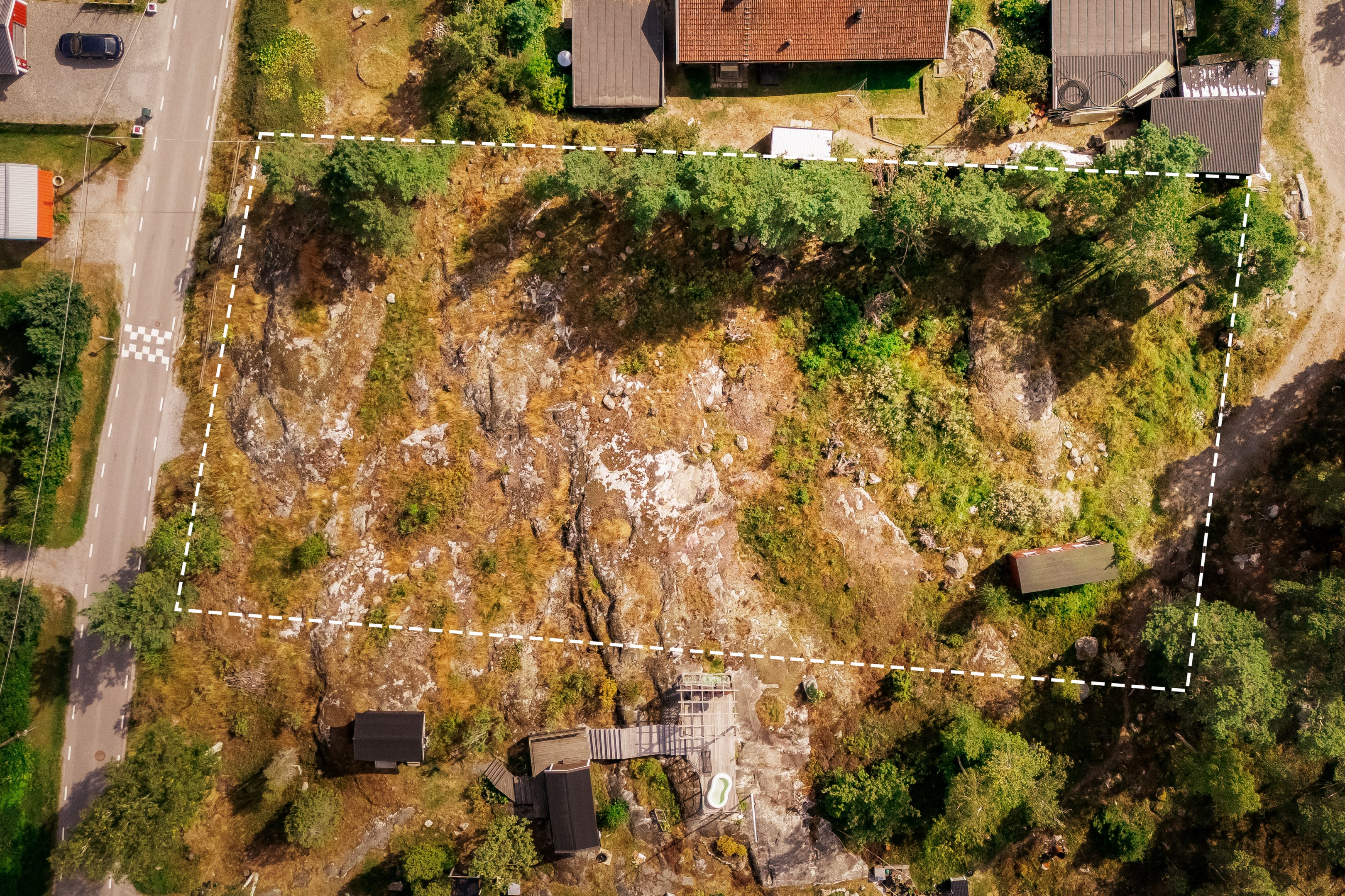 Bostadsbild från Björksalavägen 3, Kommande i Älvsala, Värmdö