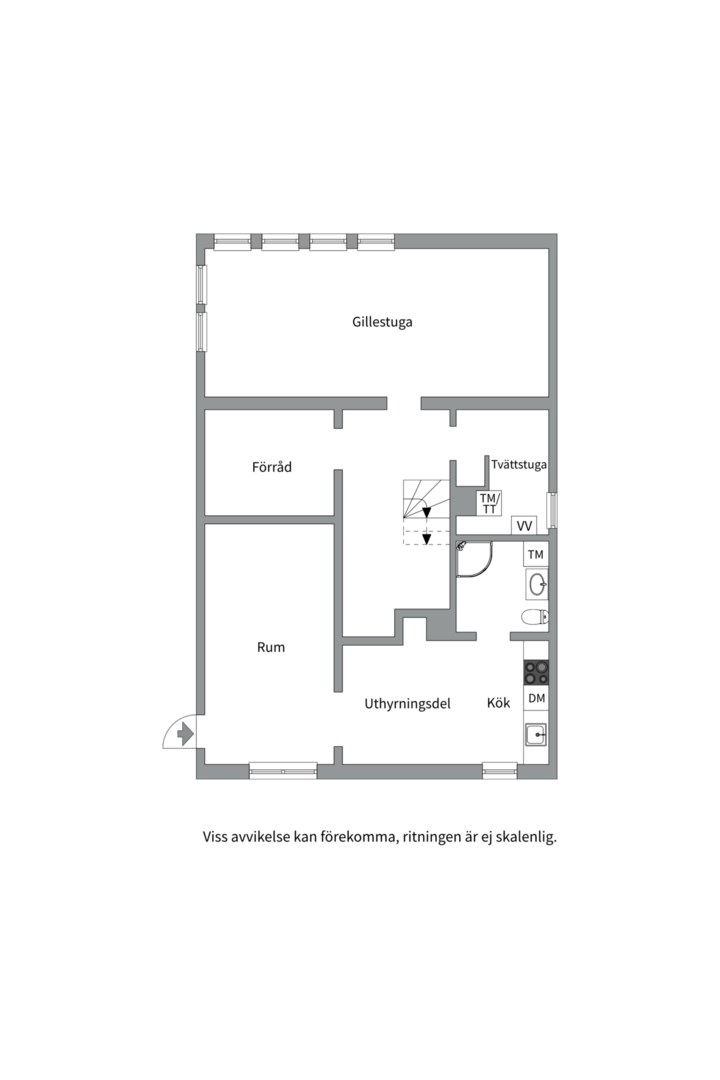 Planlösning från Flottiljgatan 68, Såld i Bärby Hage, Uppsala