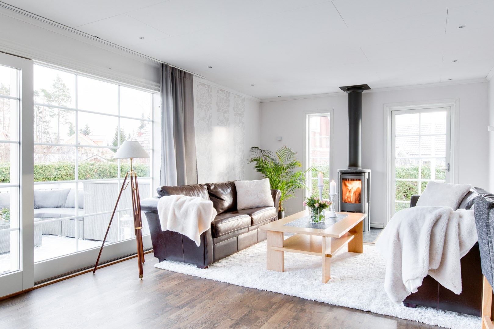 Bostadsbild från Fanstavägen 47, Såld i Lövstalöt, Uppsala