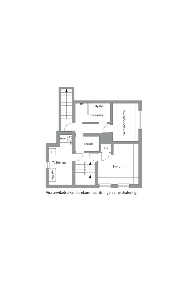 Planlösning från Norbyvägen 80A, Såld i Norby, Uppsala