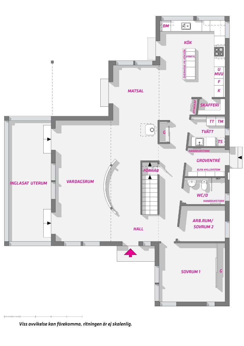 Bostadsbild från Rabeniusvägen 9, Såld i Gottsunda-gipen/Södra Gottsunda, Uppsala