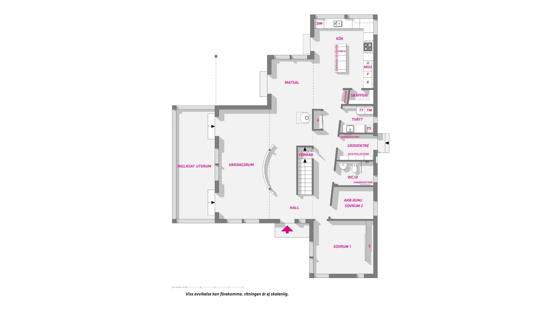 Bostadsbild från Rabeniusvägen 9, Såld i Gottsunda-gipen/Södra Gottsunda, Uppsala