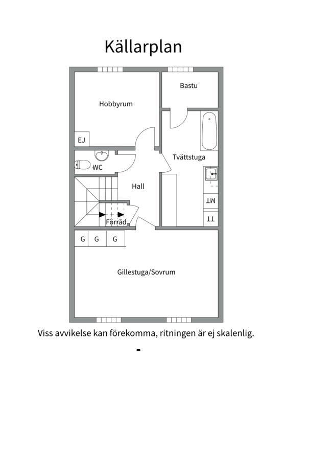 Planlösning från Säves väg 1, Såld i Ekeby/Flogsta, Uppsala