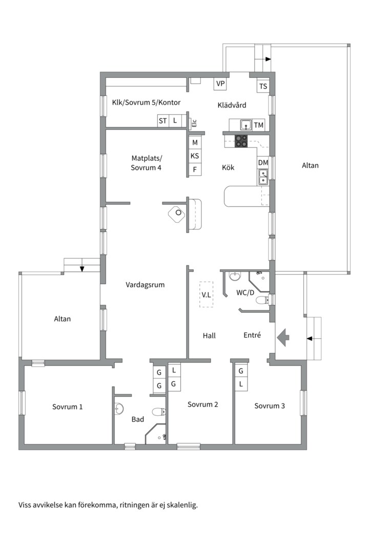 Planlösning från Frötuna Funboslätt 89, Såld i Funbo, Uppsala