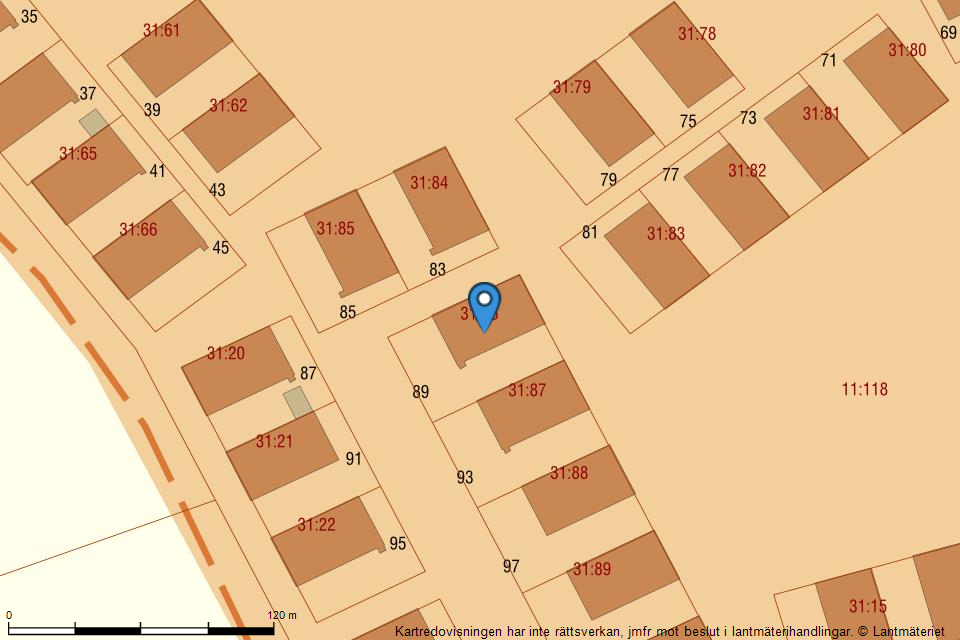 Bostadsbild från Timjansgatan 89, Såld i Årsta, Uppsala